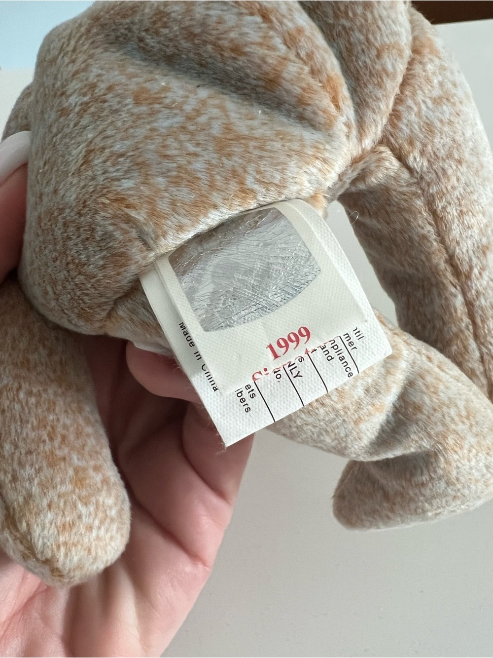Ty Beanie Baby Plush Bear - “1999 Signature Bear” - Picture 5 of 5